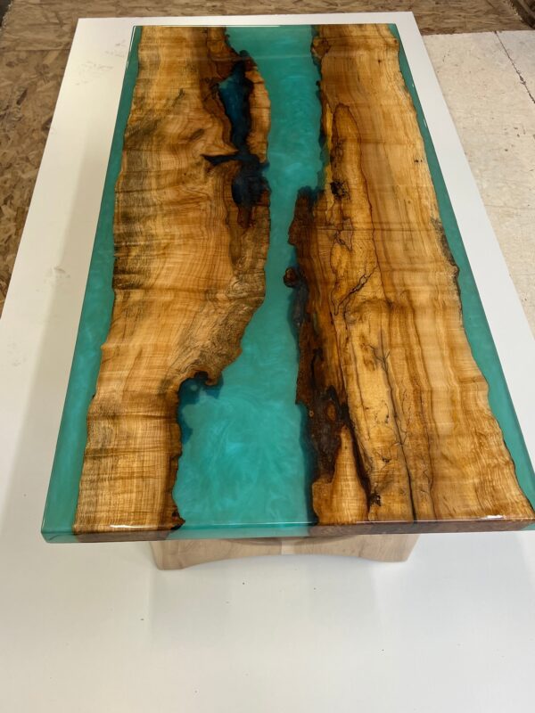 Maple Epoxy Coffee Table